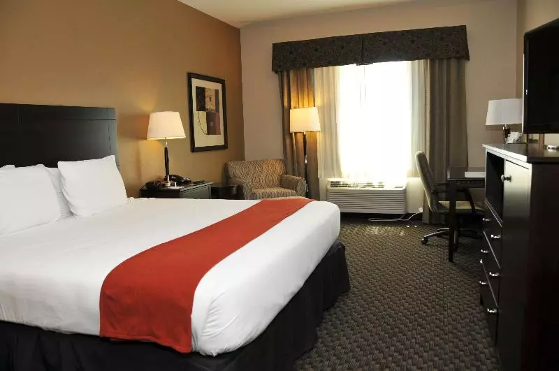 キングサイズベッドのスタンダードルーム, Holiday Inn Express & Suites Clinton, An Ihg
