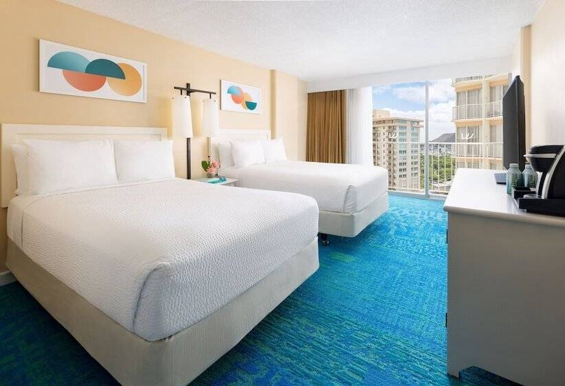 חדר סטנדרט שתי מיטות זוגיות, The Twin Fin