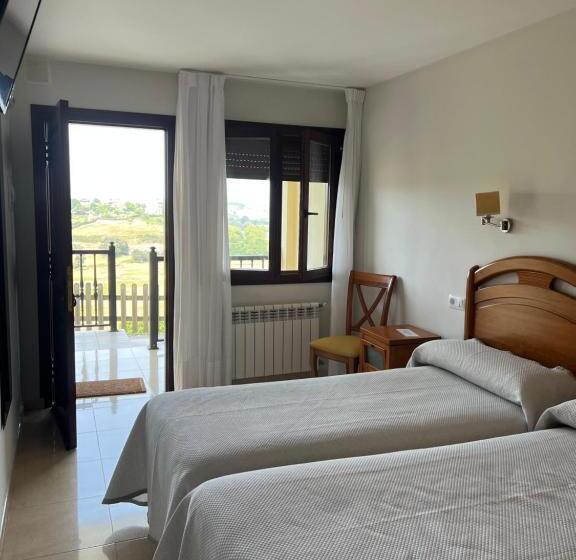 غرفة قياسية مزوَّدة بتراس, El Mirador De Trasvia Comillas