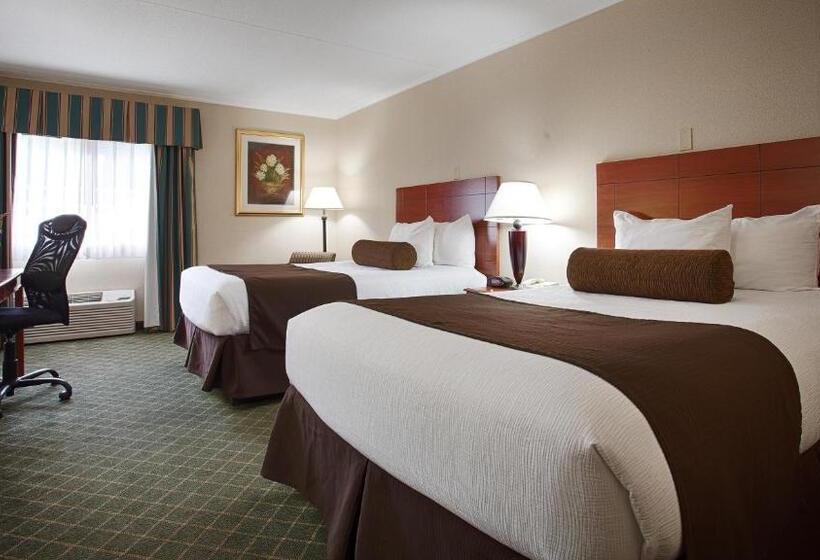 Номер Стандарт 2 Двуспальные Кровати, Best Western Plus Augusta Civic Center Inn