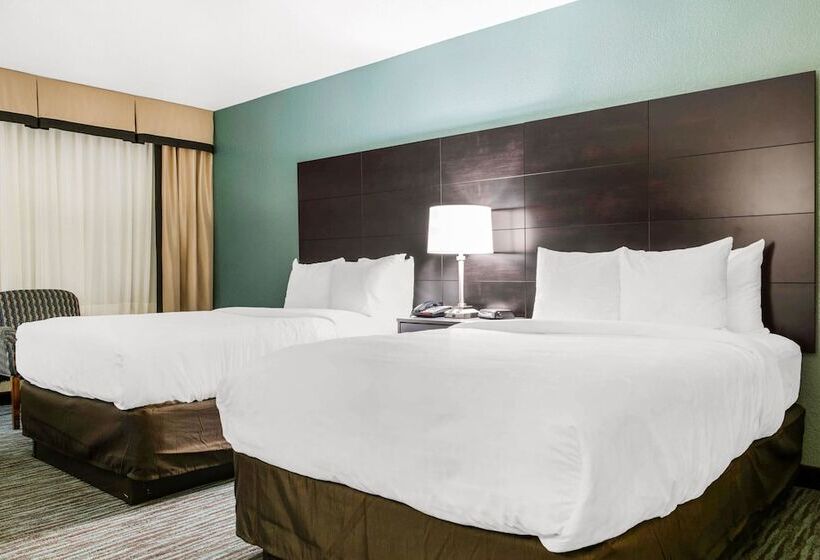חדר סטנדרט שתי מיטות זוגיות, Quality Inn Dayton Airport