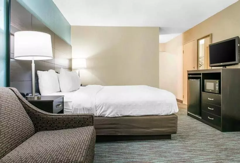 キングサイズベッドのスタンダードルーム, Quality Inn Dayton Airport