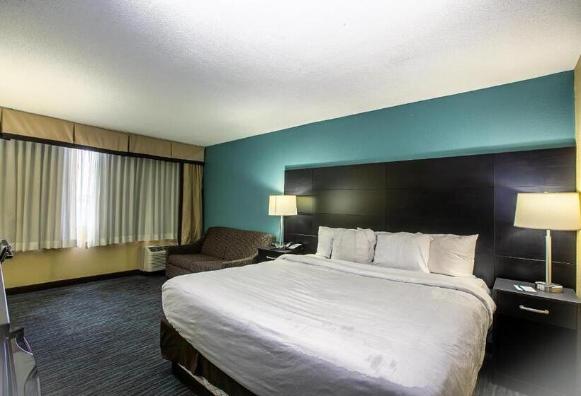 חדר סטנדרט עם מיטת קינג, Quality Inn Dayton Airport