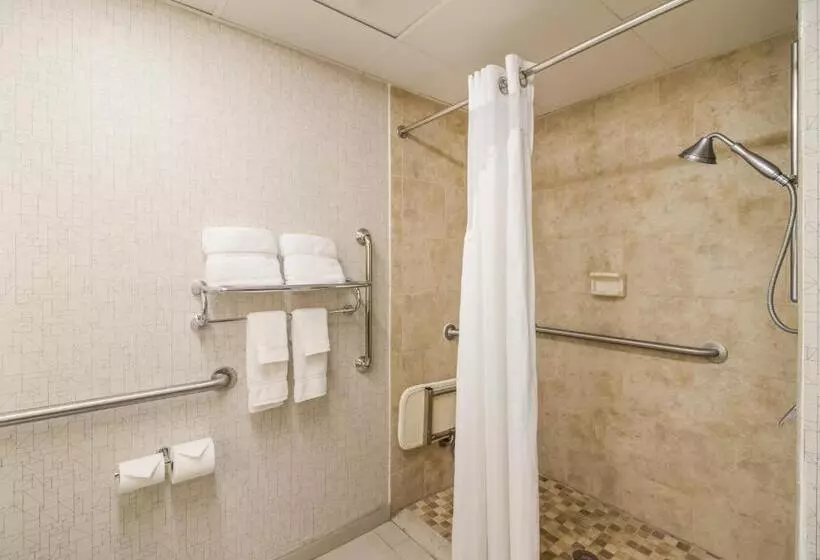 身障者適用キングサイズベッドルーム, Clarion Pointe New Bern
