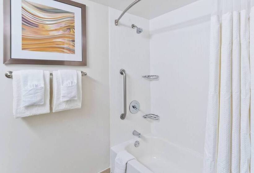 חדר סטנדרט שתי מיטות זוגיות, Courtyard Miami Downtown Brickell Area