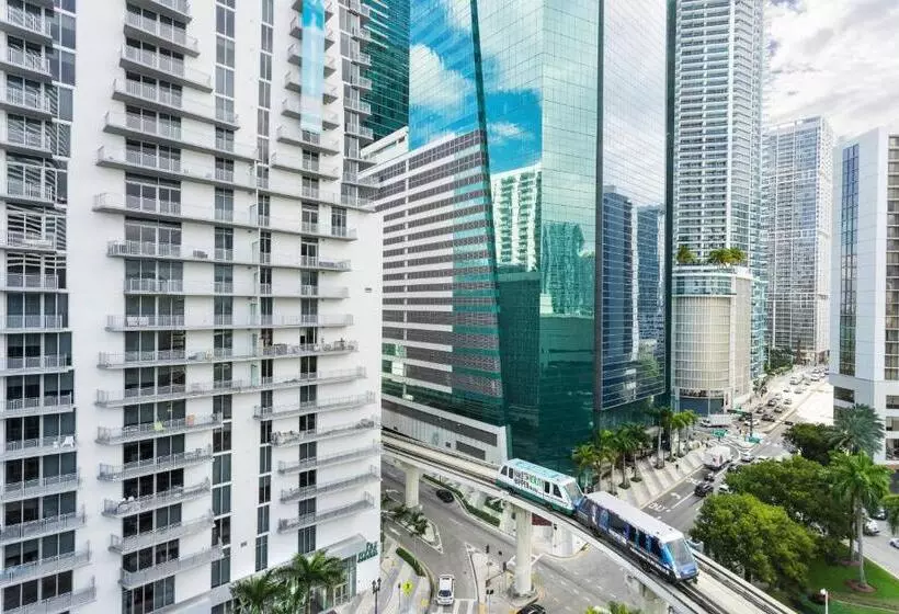 اتاق استاندارد با 2 تخت دوبل, Courtyard Miami Downtown Brickell Area