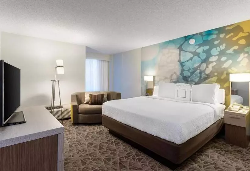 سوئیت با تخت بزرگ, Courtyard Miami Downtown Brickell Area