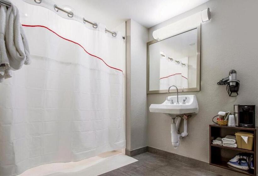 Mozgáskorlátozott Deluxe Szoba, Red Roof Inn Plus+ Dallas   Addison