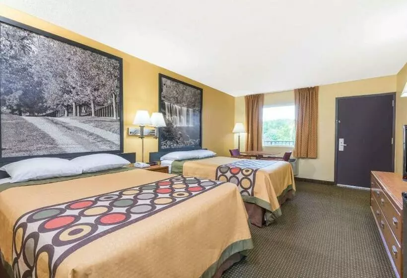 Standard-huone 2 Parivuodetta, Super 8 By Wyndham Williamsburg