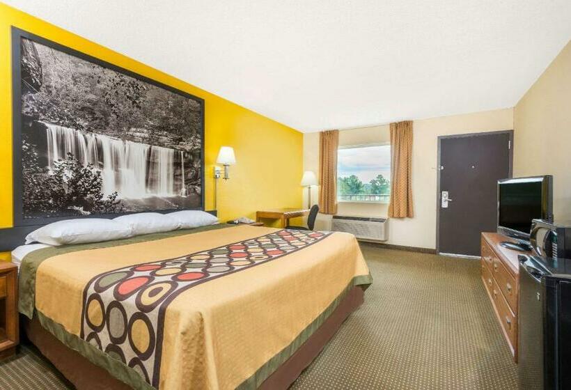 스탠다드 룸 킹사이즈 침대, Super 8 By Wyndham Williamsburg