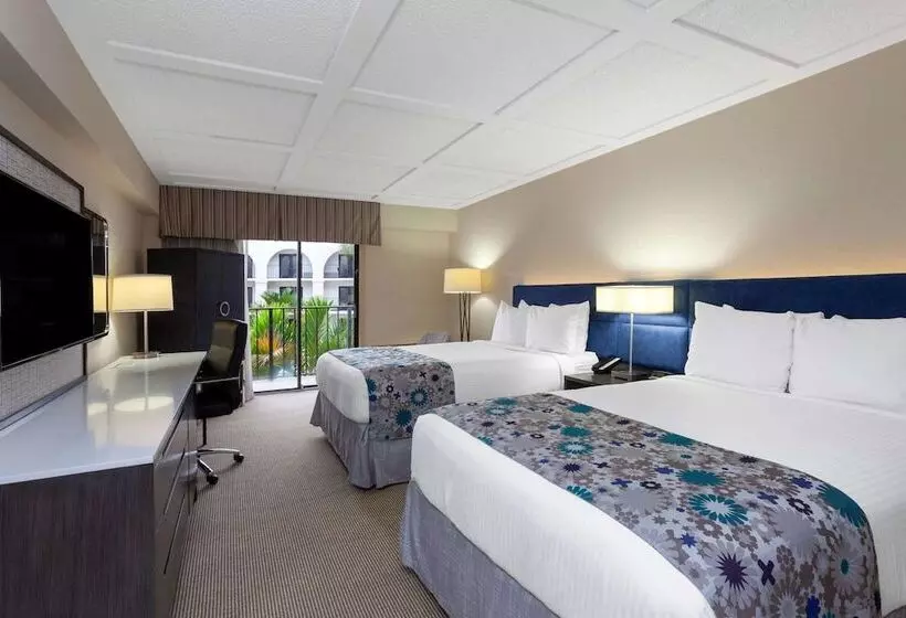 ２ダブルベッドのスタンダードルーム, Wyndham Boca Raton