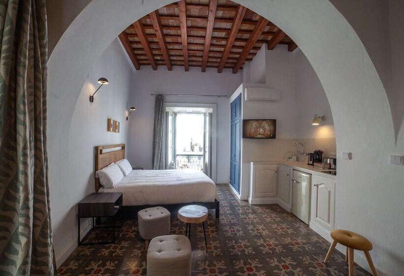 带1个卧室的豪华公寓, Apartahotel Siglo Xix