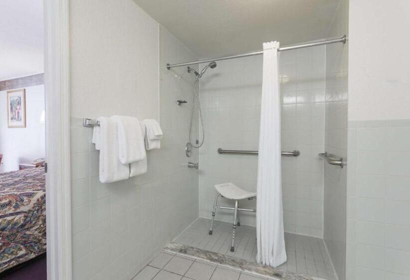 장애인을 위한 킹사이즈 침대 스탠다드 룸, Days Inn & Suites By Wyndham Port Richey