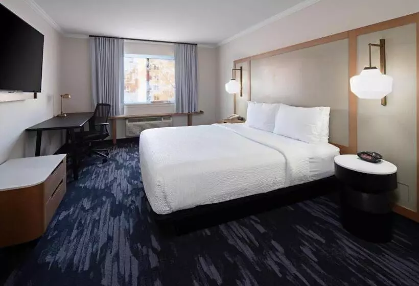 اتاق استاندارد با تخت بزرگ, Fairfield By Marriott Inn & Suites Seattle Seatac Airport