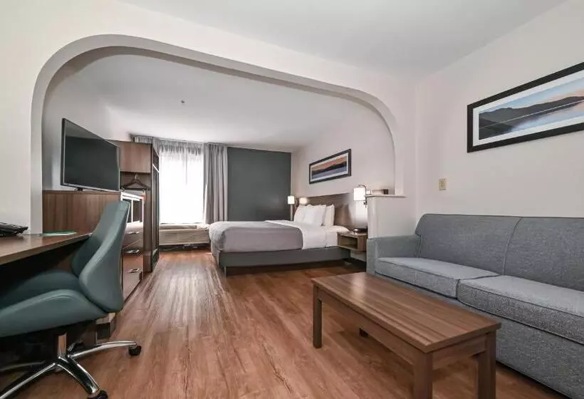 キングサイズベッドのスイートルーム, Quality Inn & Suites Matthews   Charlotte