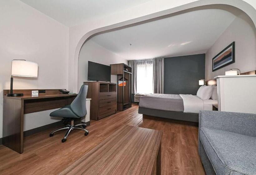 キングサイズベッドのスイートルーム, Quality Inn & Suites Matthews   Charlotte