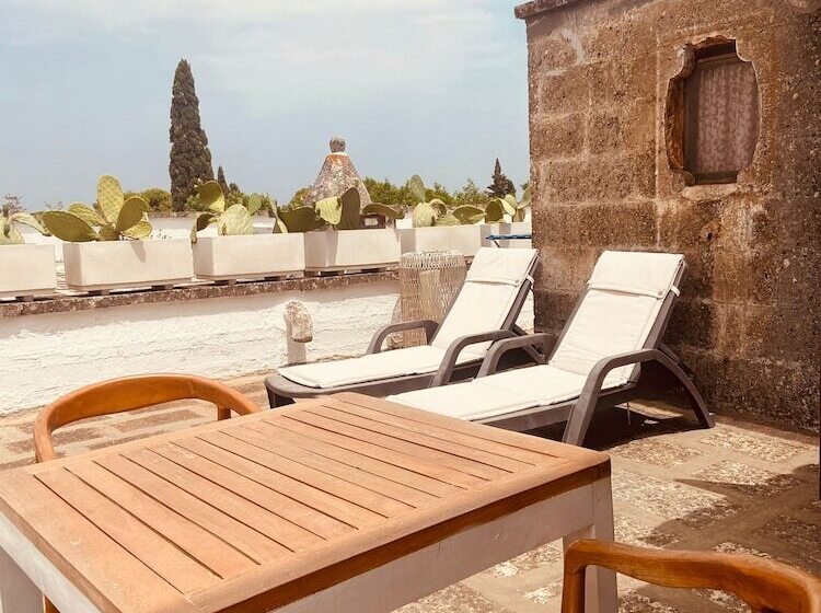 غرفة ديلوكس مزودة بتراس, Masseria Zanzara