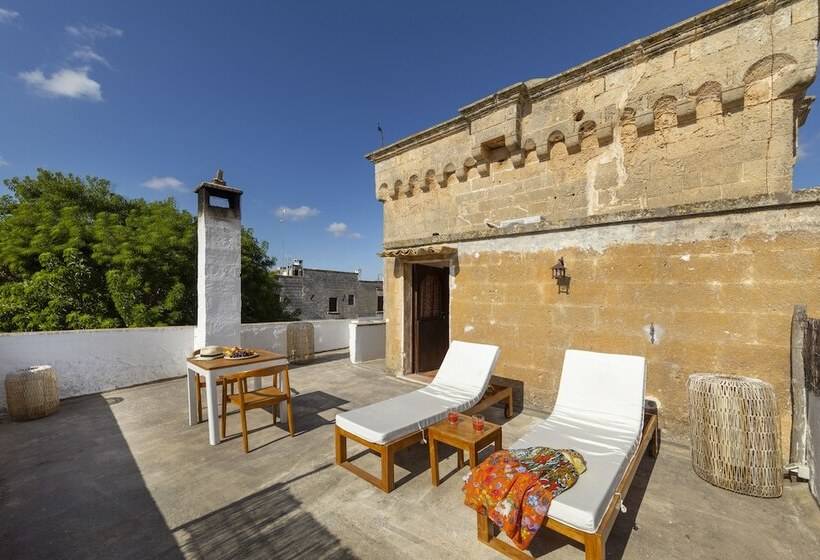 غرفة ديلوكس مزودة بتراس, Masseria Zanzara