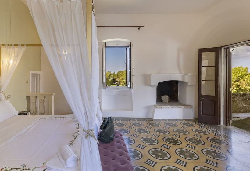 غرفة سوبيريور مطلّة علي الحديقة, Masseria Zanzara