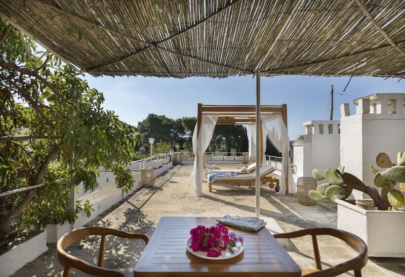 غرفة سوبيريور مطلّة علي الحديقة, Masseria Zanzara