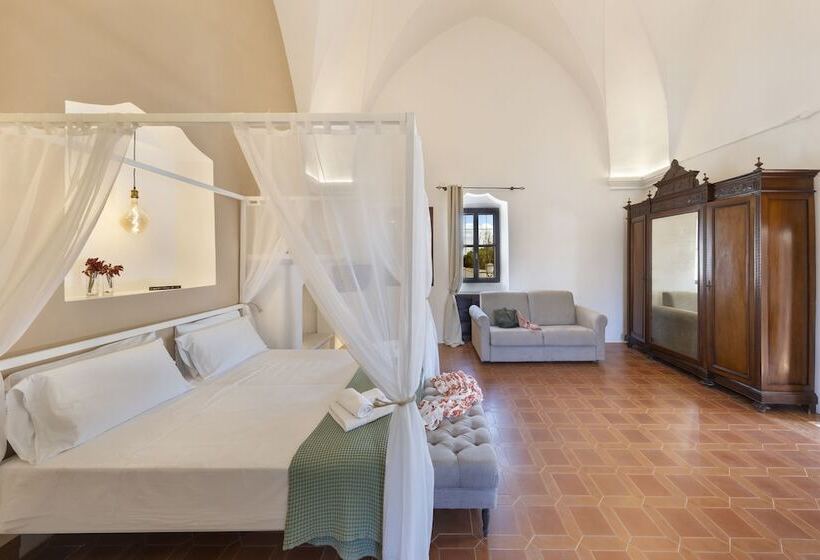 غرفة ديلوكس مزودة بتراس, Masseria Zanzara