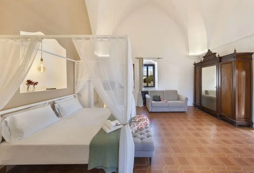 テラス付きデラックスルーム, Masseria Zanzara