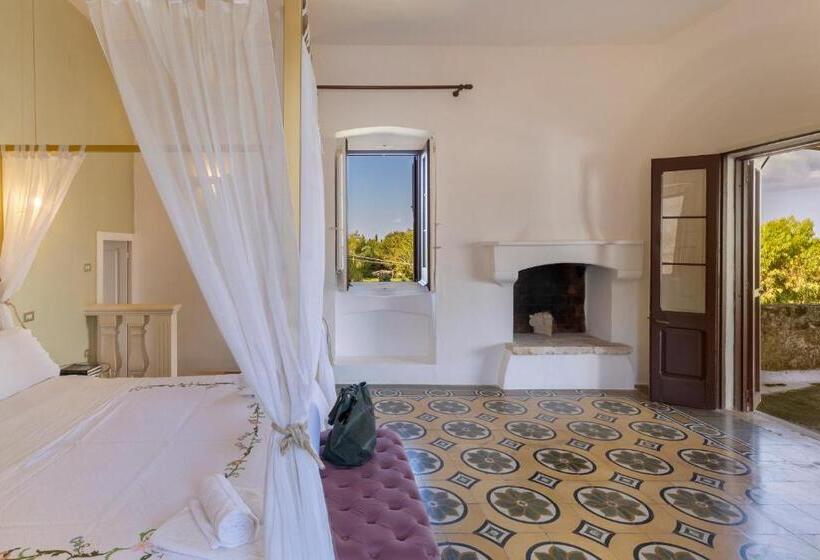 غرفة سوبيريور مطلّة علي الحديقة, Masseria Zanzara