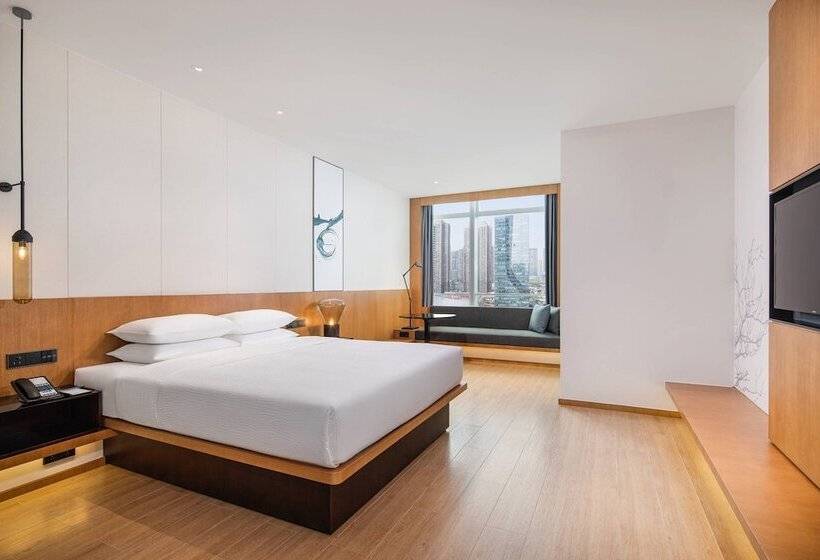 Quarto Deluxe Vista Cidade, Fairfield By Marriott Foshan Nanhai