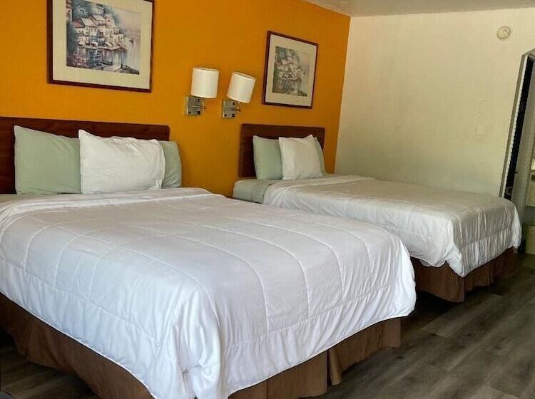 ２ダブルベッドのスタンダードルーム, Americas Best Value Inn & Suites Williamstown