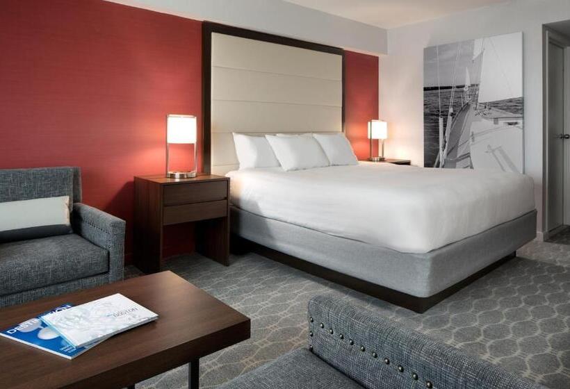 适合残疾人士使用的带超级大床的标准间, Hyatt Regency Boston Harbor