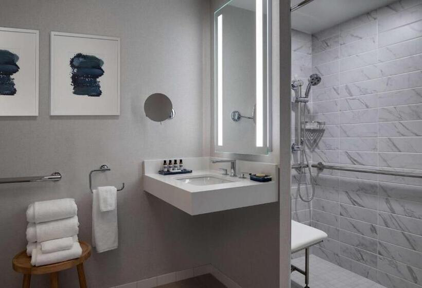 장애인을 위한 킹사이즈 침대 스탠다드 룸, Hyatt Regency Boston Harbor