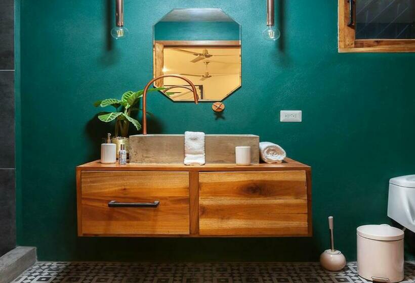 חדר דלוקס עם מיטת קינג, The Space Jungle Oasis