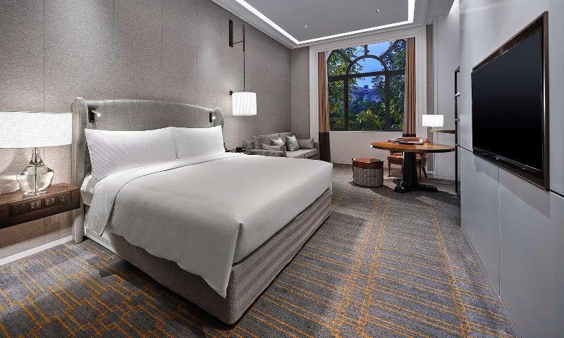 스탠다드 룸 킹사이즈 침대, Hilton Beijing Daxing
