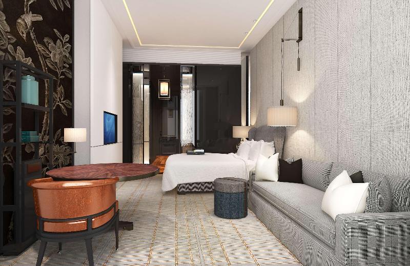 Büyük Çift Kişilik Yataklı Standart Oda, Hilton Beijing Daxing