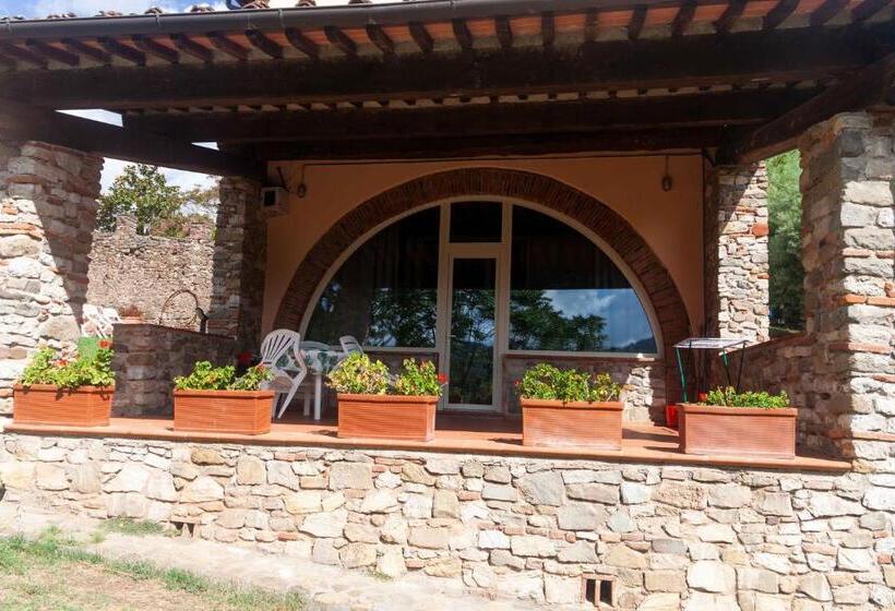 דירת חדר עם טרסה, Bed And Breakfast Villa Torre Degli Onesti Apartments