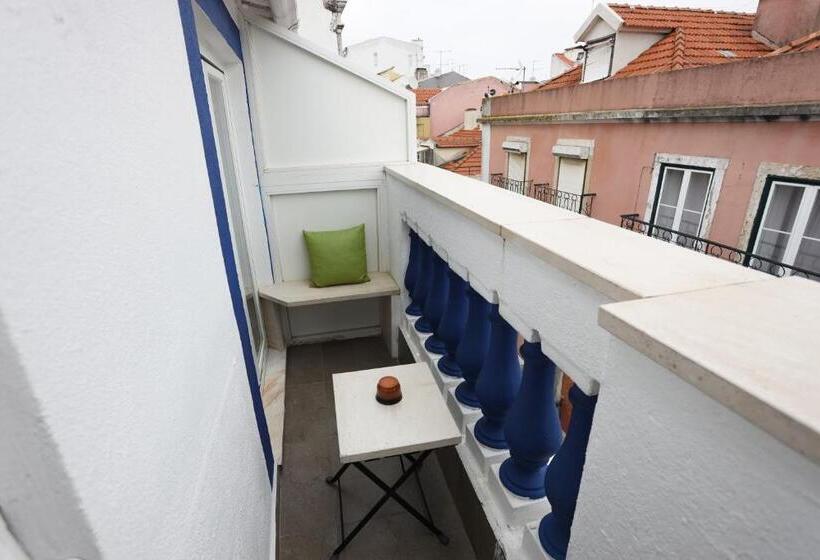 اتاق استاندارد با بالکن, Anjo Azul