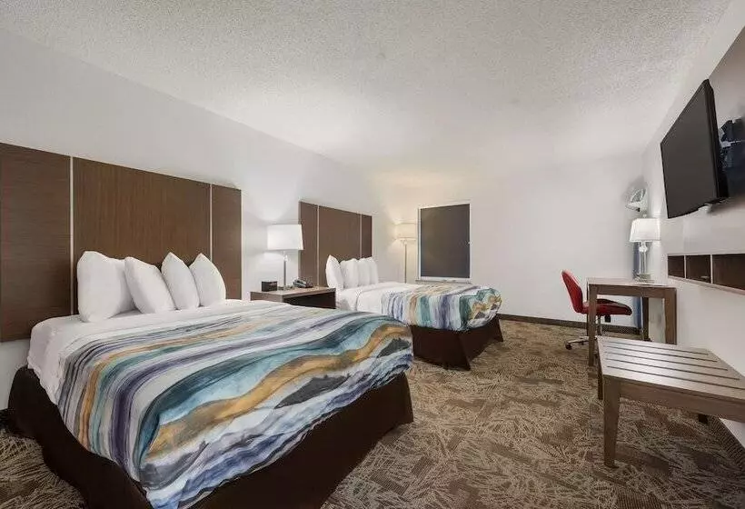 ２ダブルベッドのスタンダードルーム, Surestay Hotel By Best Western Tuscaloosa Southeast