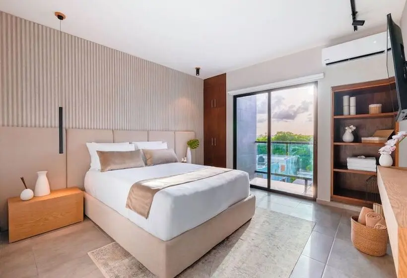 デラックスルーム, Areia Boutique Hotel   Puerto Morelos
