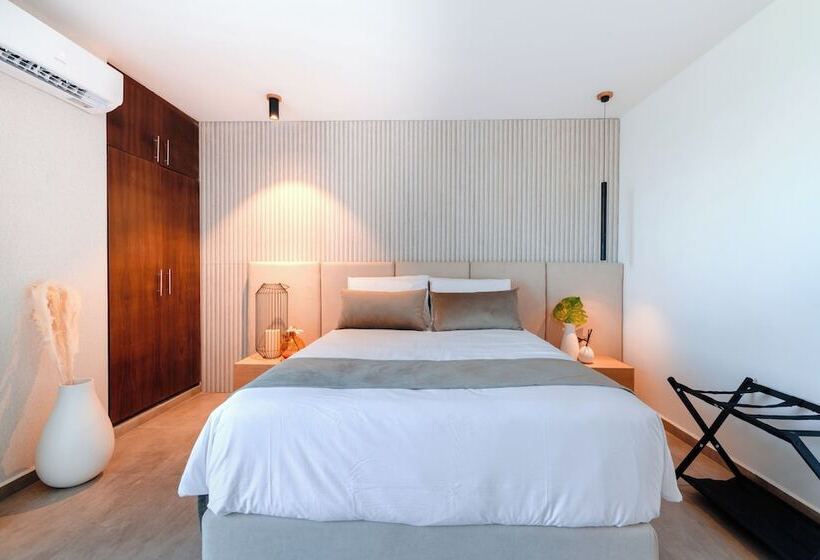 디럭스 룸, Areia Boutique Hotel   Puerto Morelos