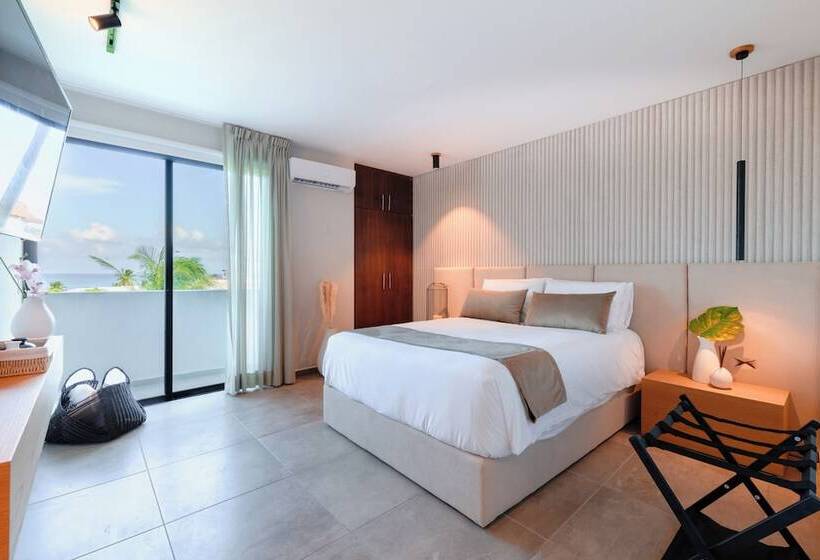 디럭스 룸, Areia Boutique Hotel   Puerto Morelos