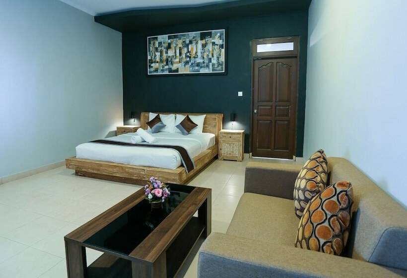 غرفة ديلوكس, Curve House Umalas