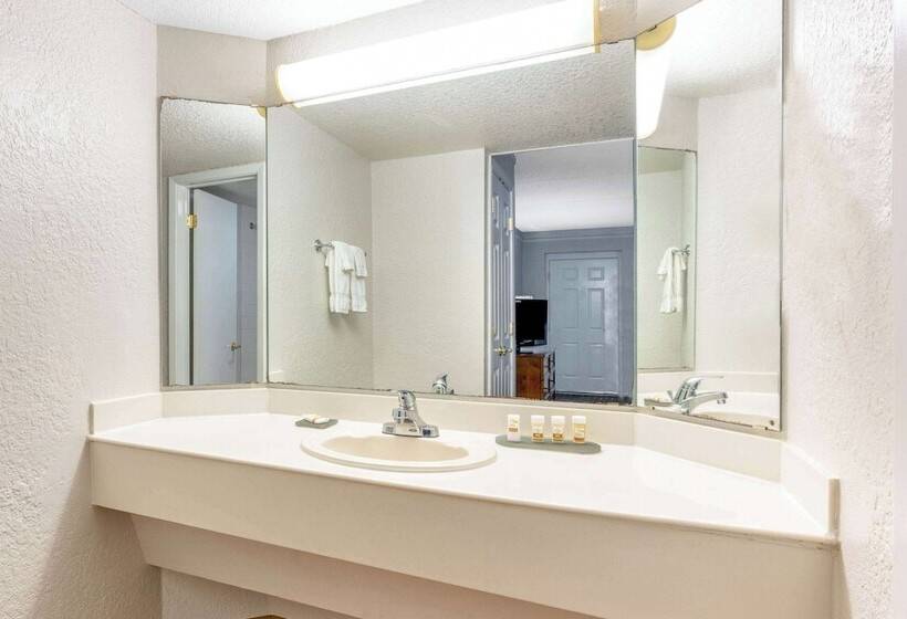 غرفه قياسيه سريرين مزدوجين, Super 8 By Wyndham The Woodlands North