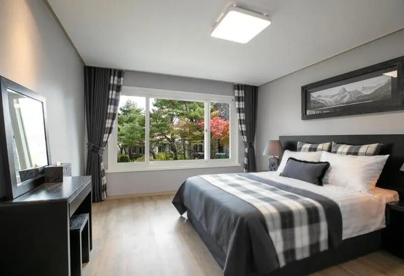 اتاق پریمیوم با چشم‌انداز باغ, Kensington Resort Seorak Valley