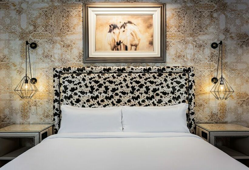 标准间带双人床, The Brownwood Hotel & Spa