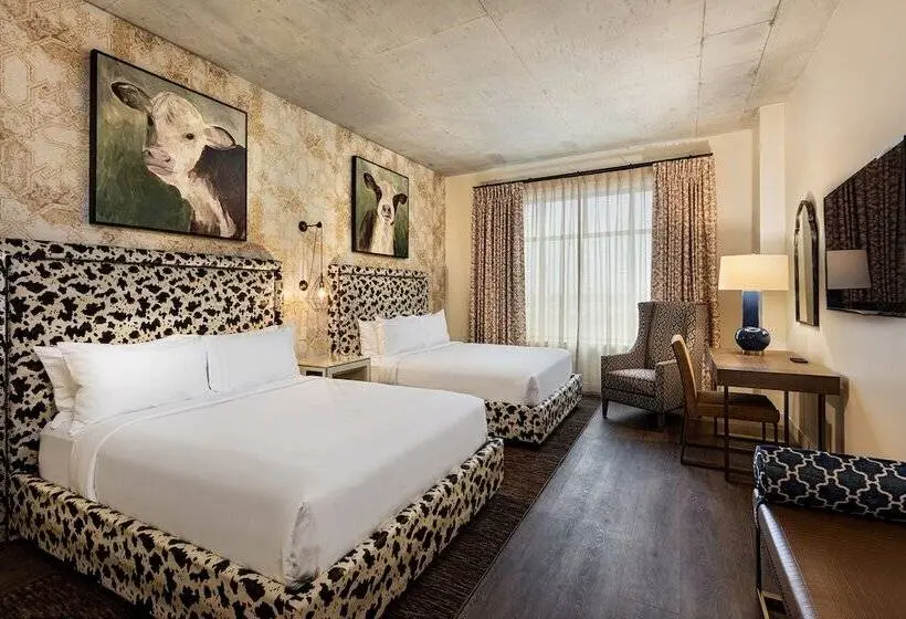 ２ダブルベッドのスタンダードルーム, The Brownwood Hotel & Spa