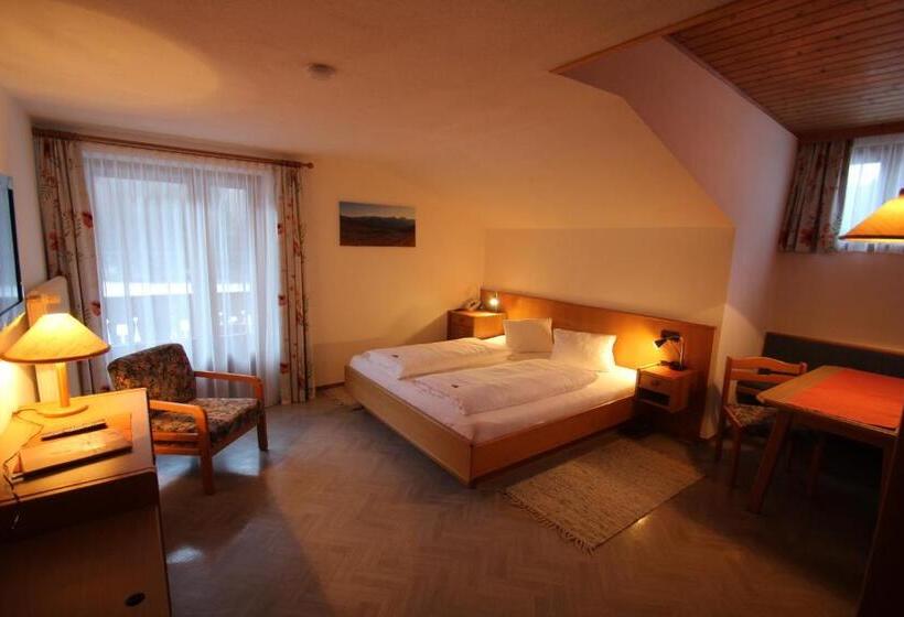 バルコニー付き１ベッドルームアパートメント, Gasthof Edelweiß