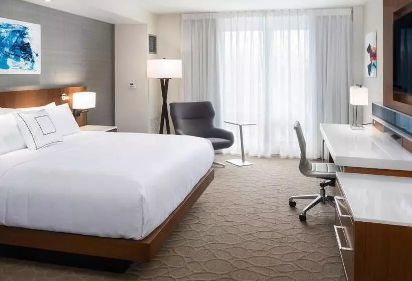 キングサイズベッドのスタンダードルーム, South Sioux City Marriott Riverfront