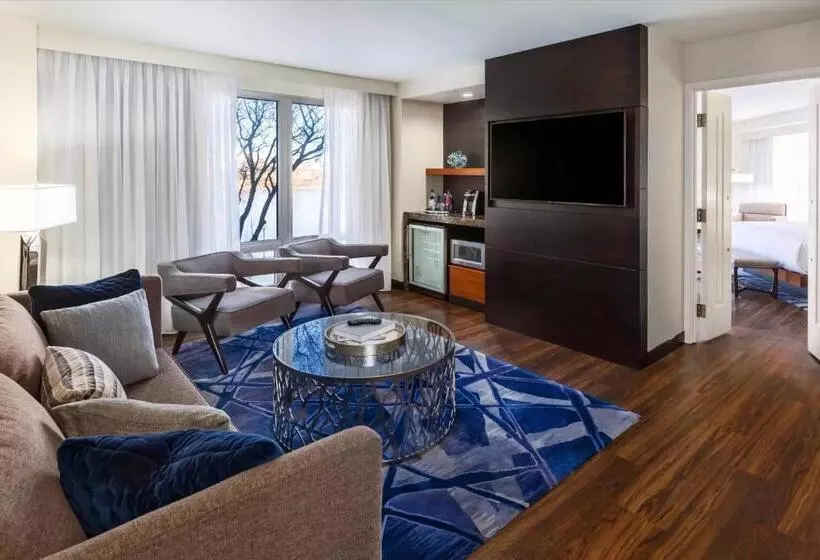 キングサイズベッドのスイートルーム, South Sioux City Marriott Riverfront