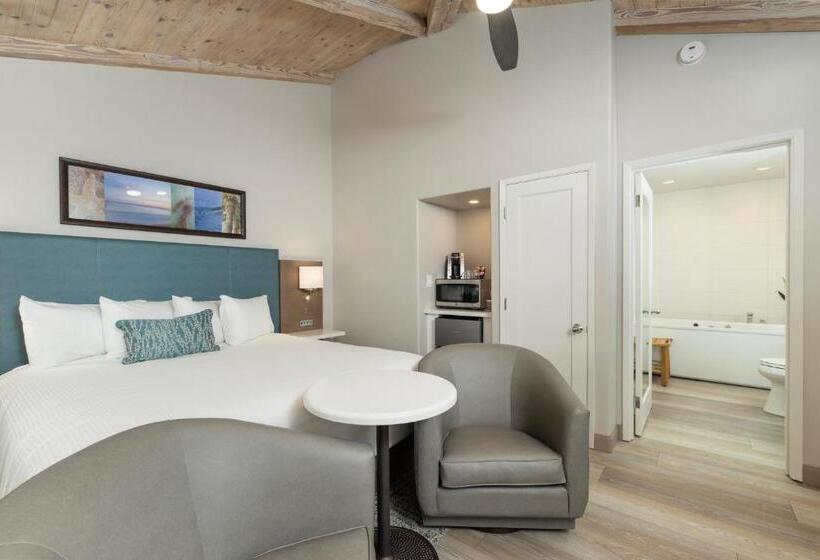 חדר דחוקס עם מיטת קינג, Marina Beach Motel