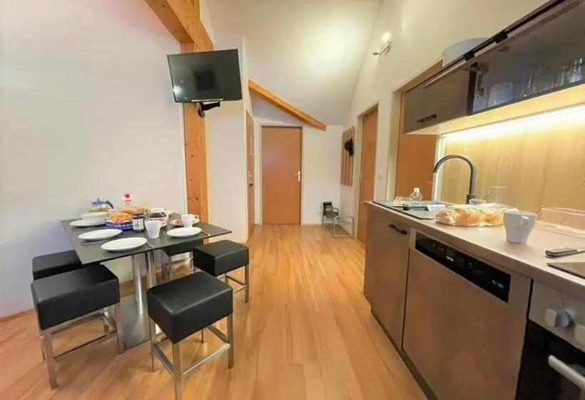 バルコニー付２ベッドルームアパートメント, Haus Heimat Wagrain